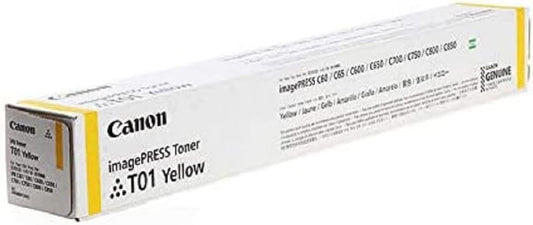 Canon T01Y (8069B001) Cartouche de toner Jaune authentique (TVA incluse)