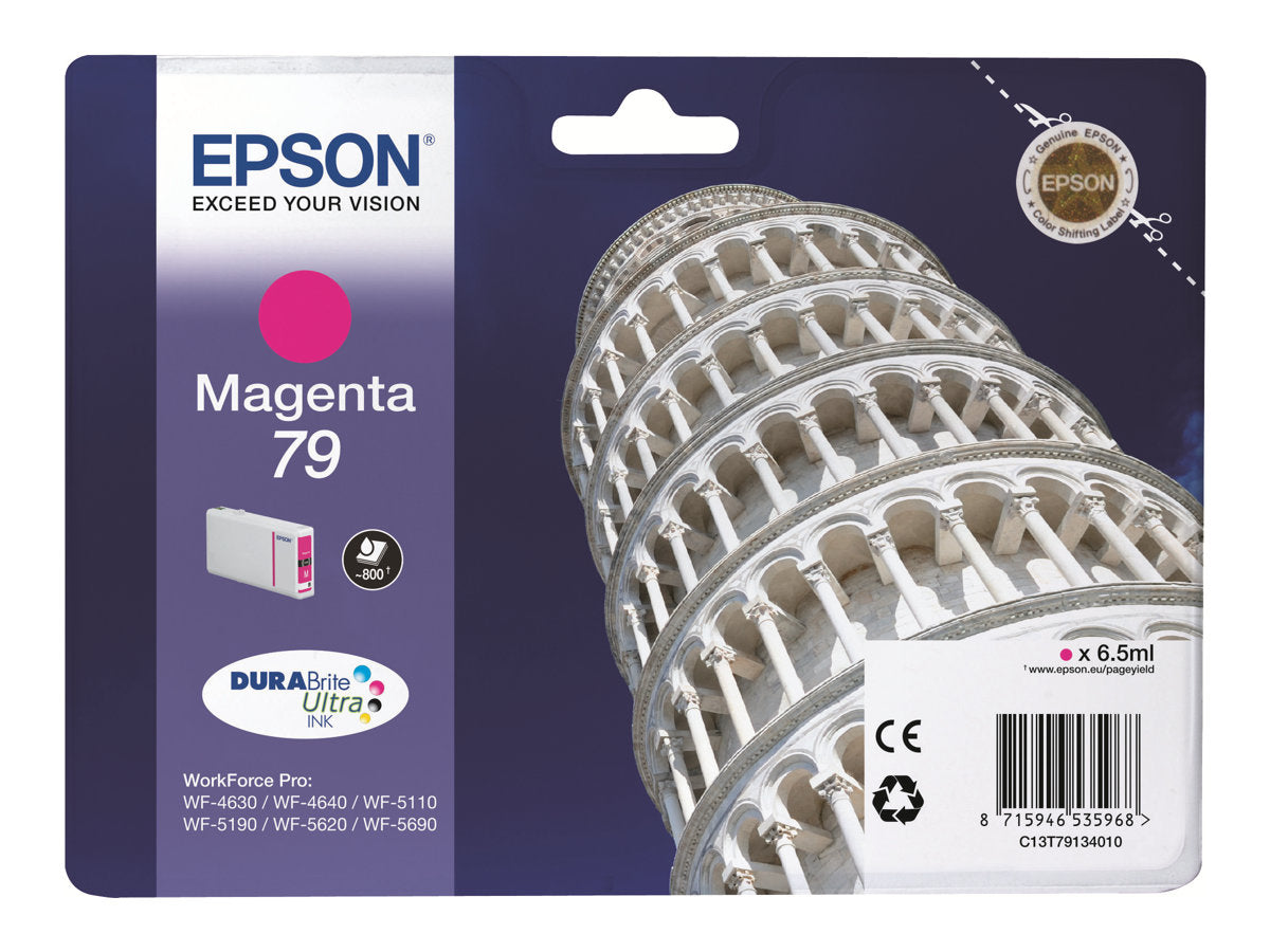 Epson 79 cartouche d'encre Magenta authentique C13T79134010 (TVA incluse)