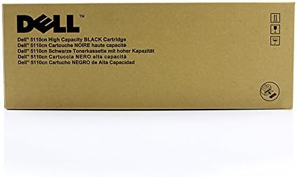 Dell 5110CNB HIGH CAPACITY (593-10121) Cartouche de toner Noir authentique (TVA incluse)