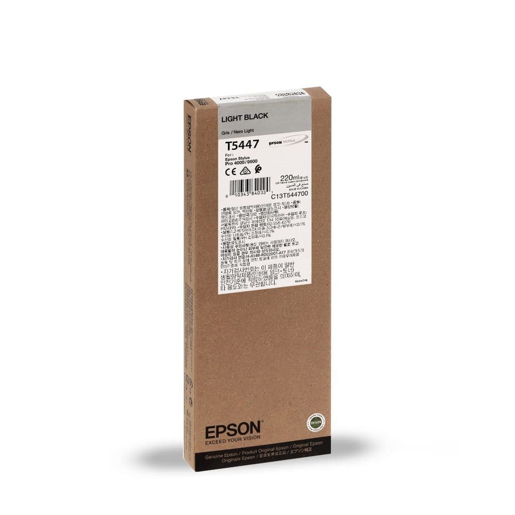 Epson T5447 cartouche d'encre Noire Clair authentique (TVA incluse)