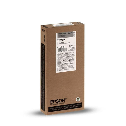 Epson T5969 cartouche d'encre Clair Clair Noir authentique (TVA incluse)