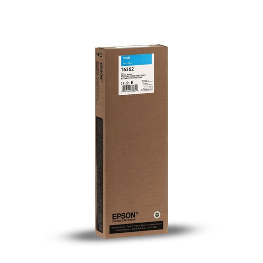 Epson T6362 cartouche d'encre Cyan authentique C13T636200 (TVA incluse)