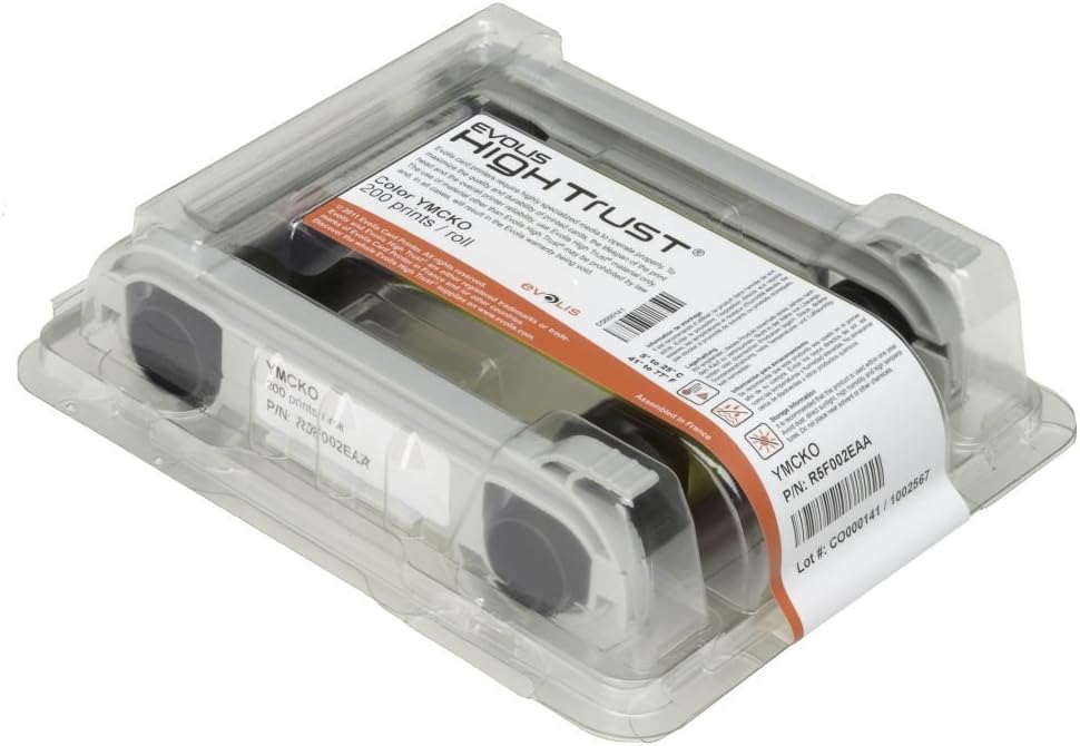 Evolis Hightrust R5F002EAA Cartouche d'encre authentique (TVA incluse)