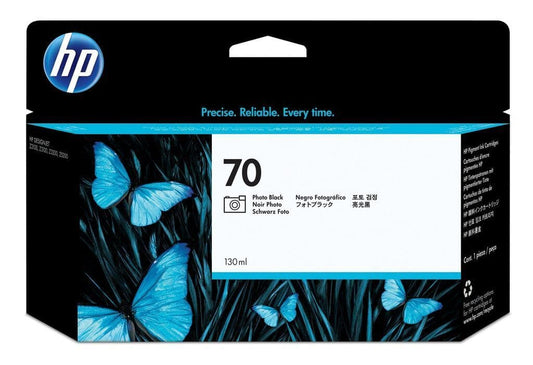 HP 70 cartouche d'encre Photo Noir authentique C9449A (TVA incluse)