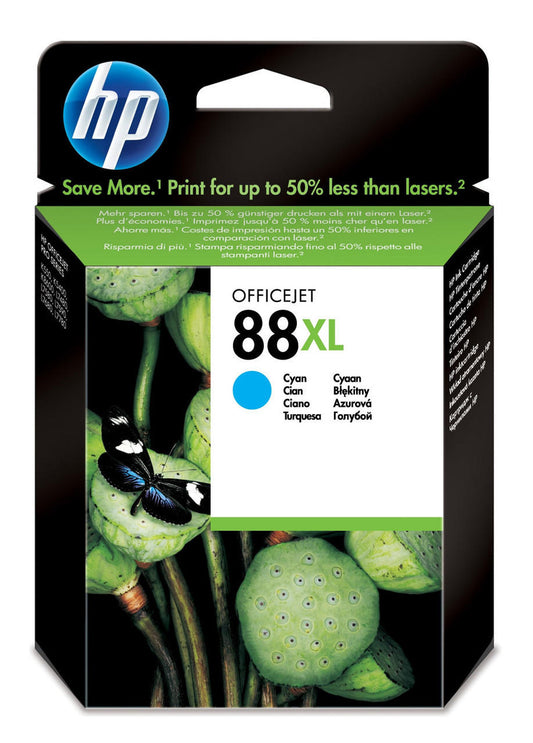 HP 88XL cartouche d'encre Cyan authentique C9391AE (TVA incluse)