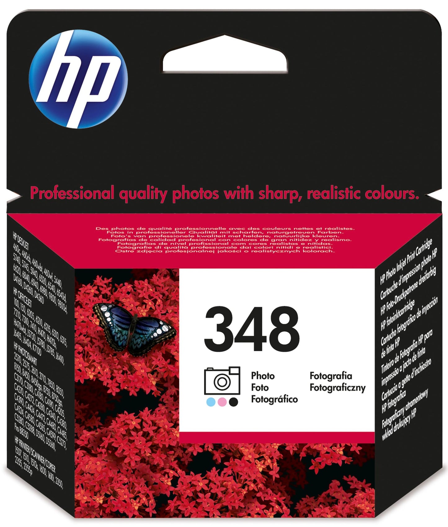 HP 348 cartouche d'encre Photo authentique C9369A (TVA incluse)