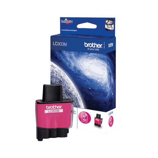 Brother LC900M cartouche d'encre Magenta authentique (TVA incluse)