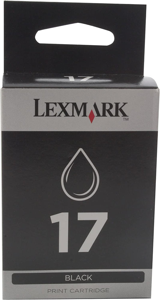 Lexmark 17 Noir 10N0017 cartouche d'encre Authentique (TVA incluse)