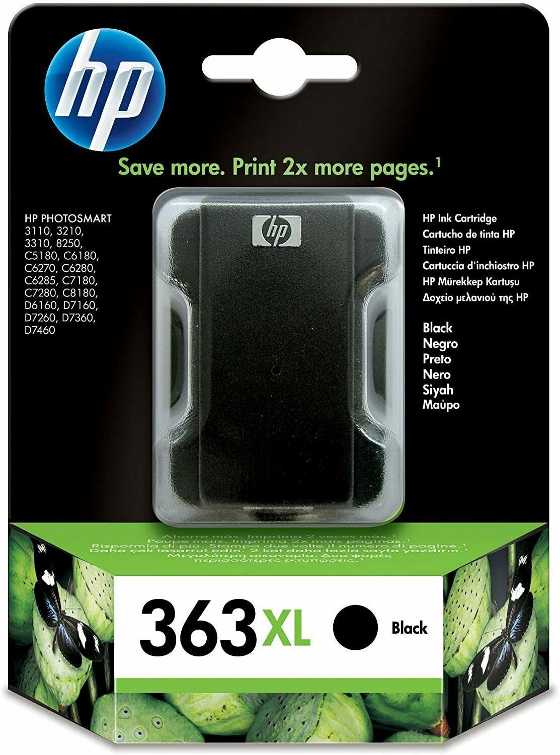 HP 363XL cartouche d'encre Noire authentique C8719EE (TVA incluse)