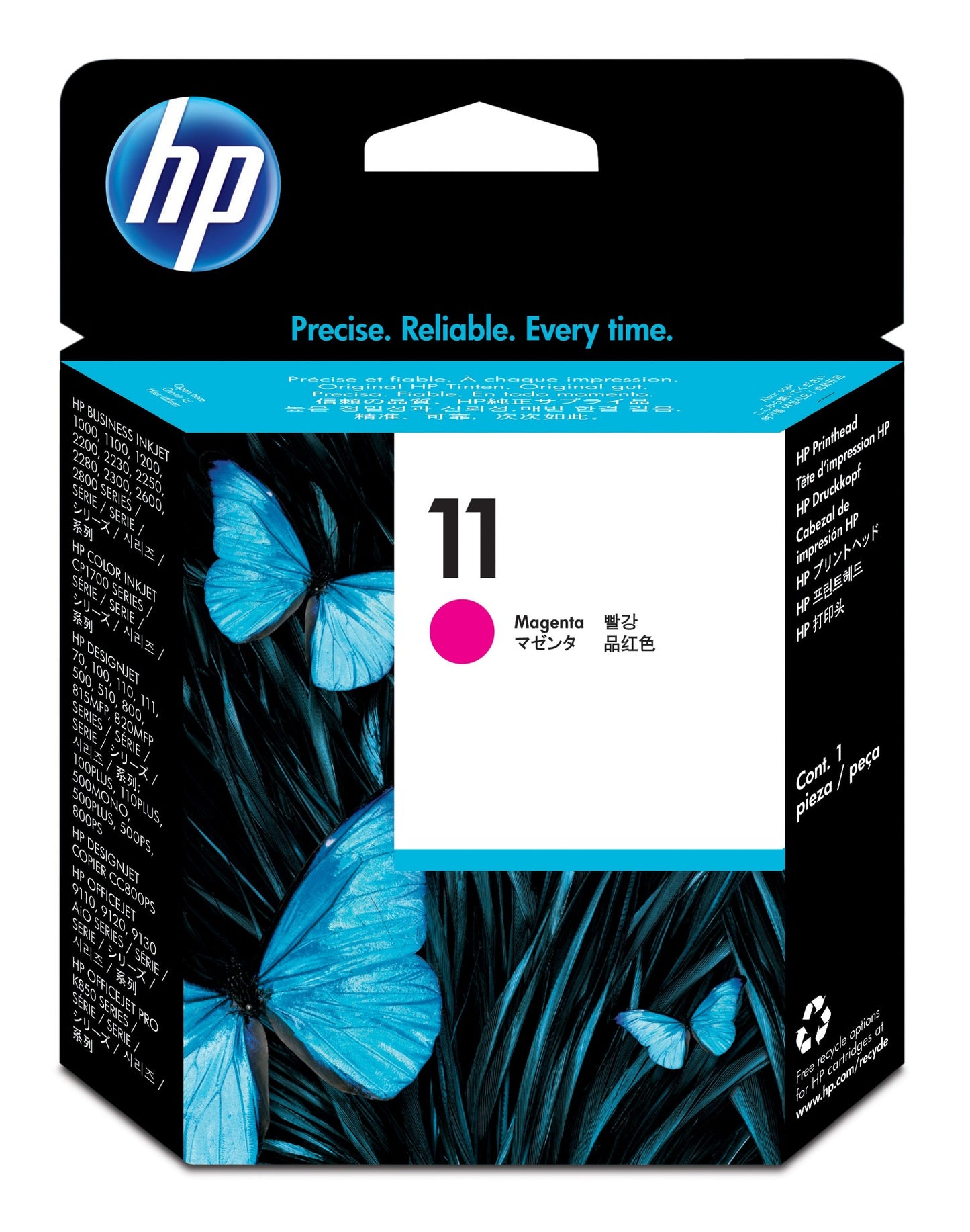 HP 11 Tête d'impression Magenta authentique C4812A (TVA incluse)