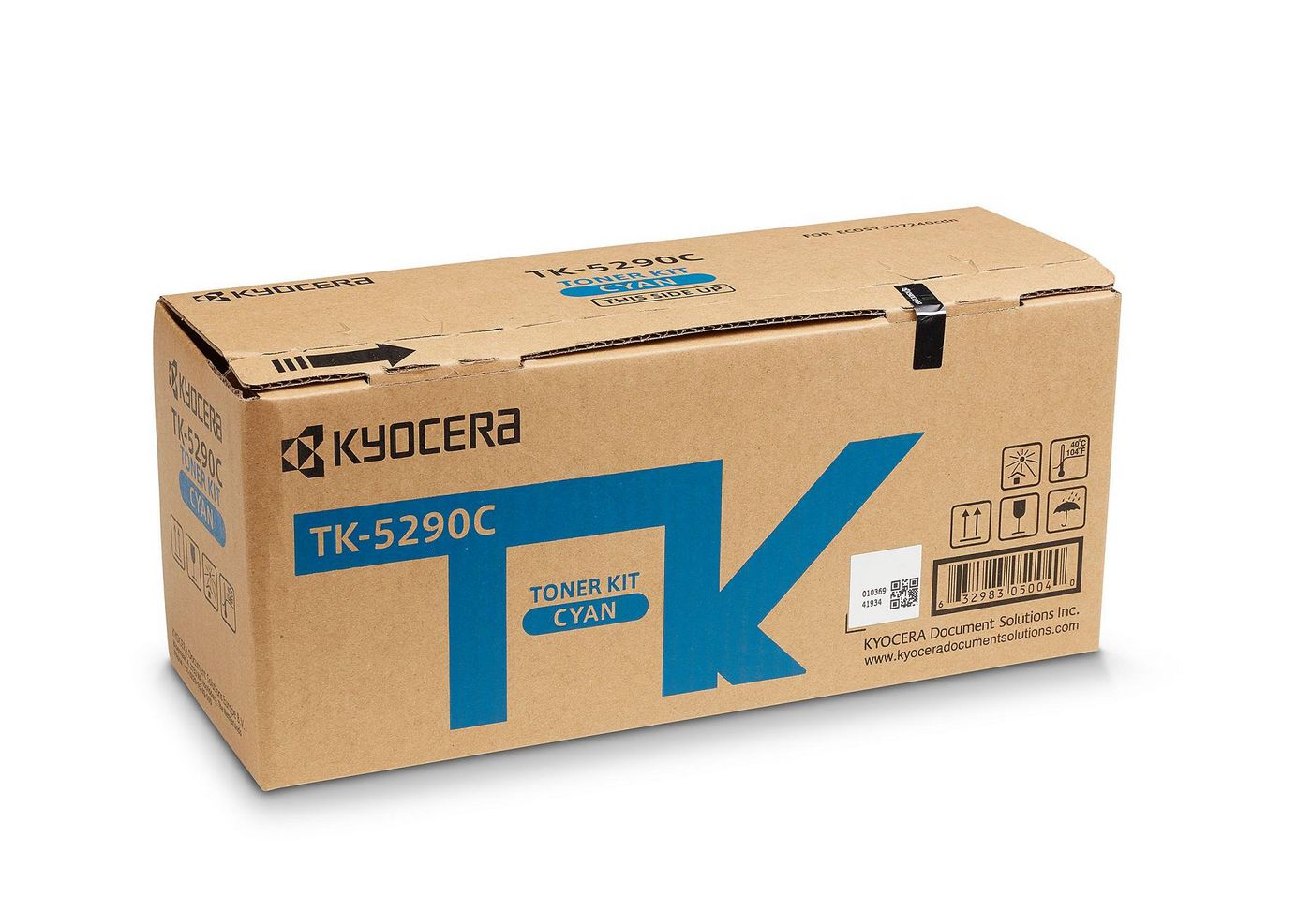 Kyocera TK-5290C (1T02TXCNL0) Cartouche de toner Cyan authentique (TVA incluse)