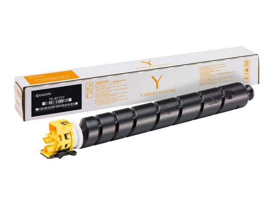 Kyocera TK-8515Y (1T02NDANL1) Cartouche de toner Jaune authentique (TVA incluse)