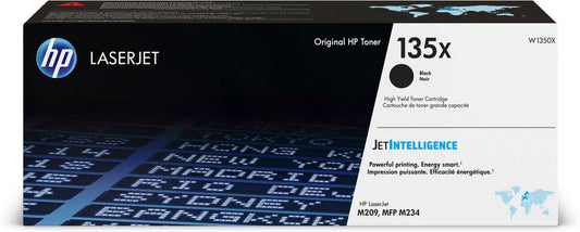 HP W1350X (135X) Cartouche de toner Noir authentique (TVA incluse)