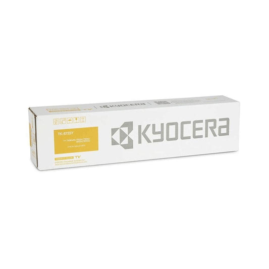 Kyocera TK-8735Y (1T02XNANL0) Cartouche de toner Jaune authentique (TVA incluse)