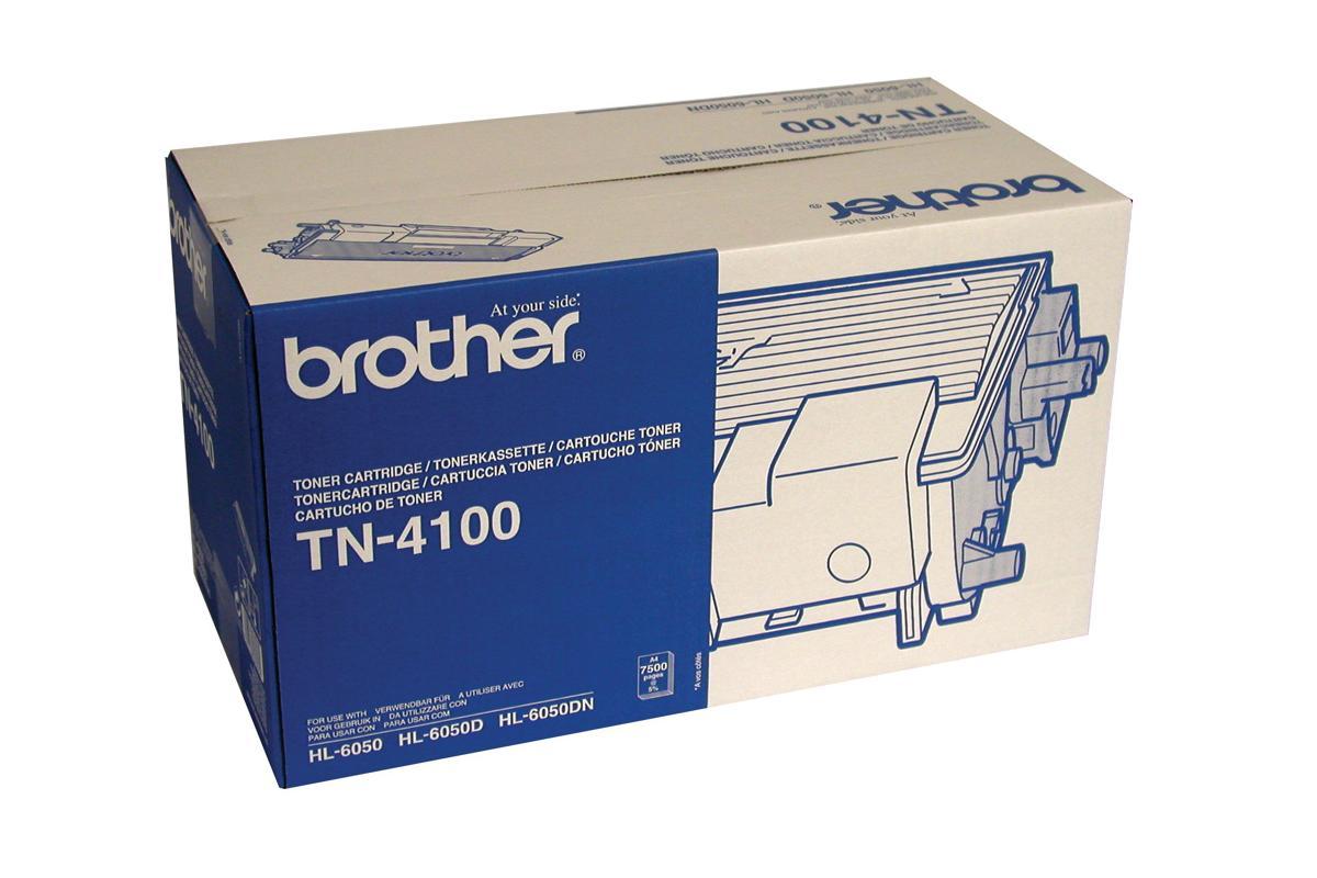 Brother TN4100 (TN-4100) Cartouche de toner Noir authentique (TVA incluse)