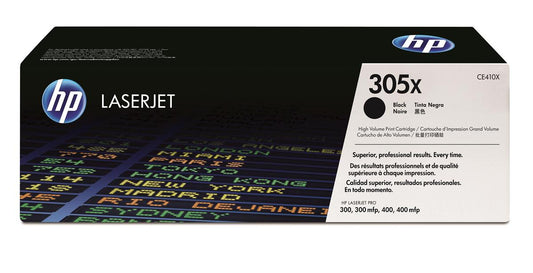 HP CE410X (305X) Cartouche de toner Noir authentique (TVA incluse)