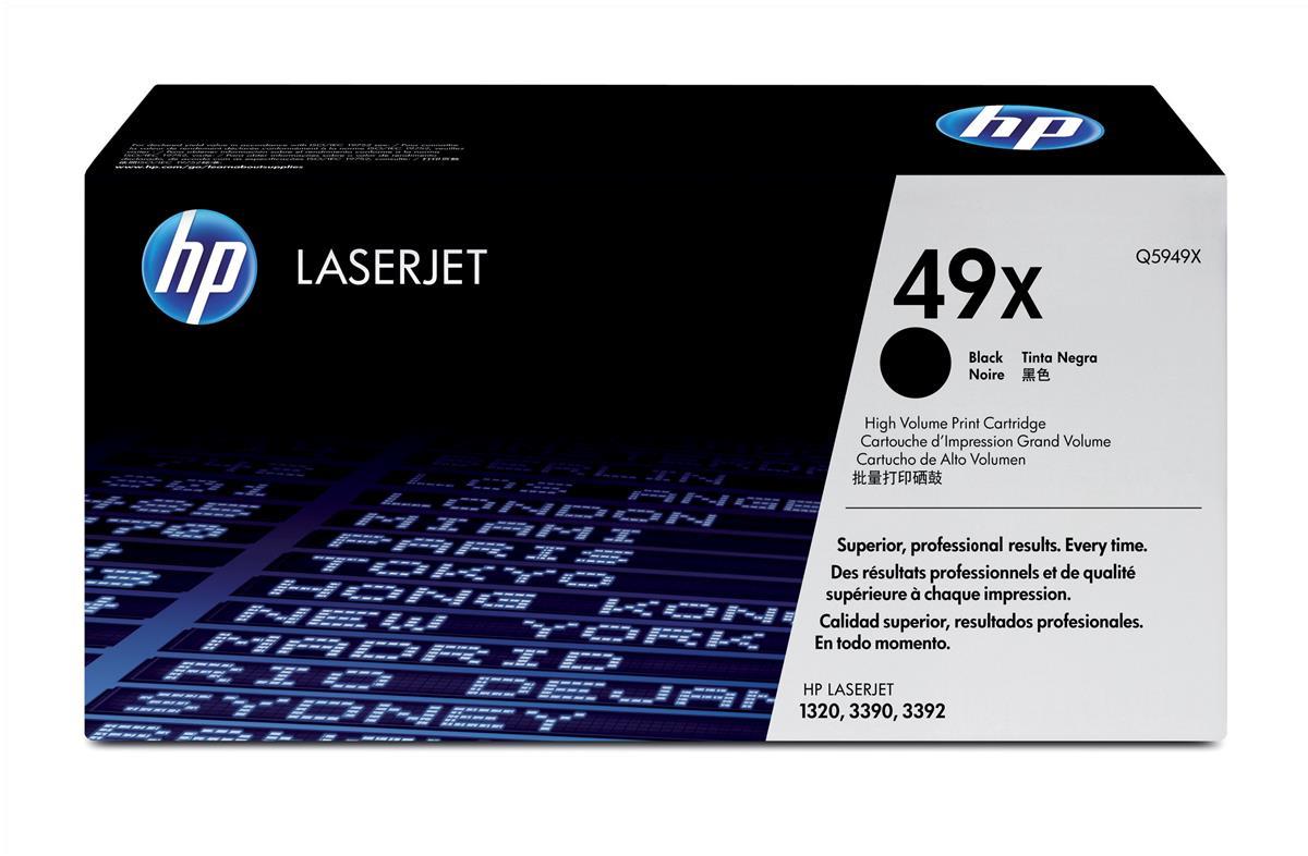 HP Q5949X (49X) Cartouche de toner Noir authentique (TVA incluse)