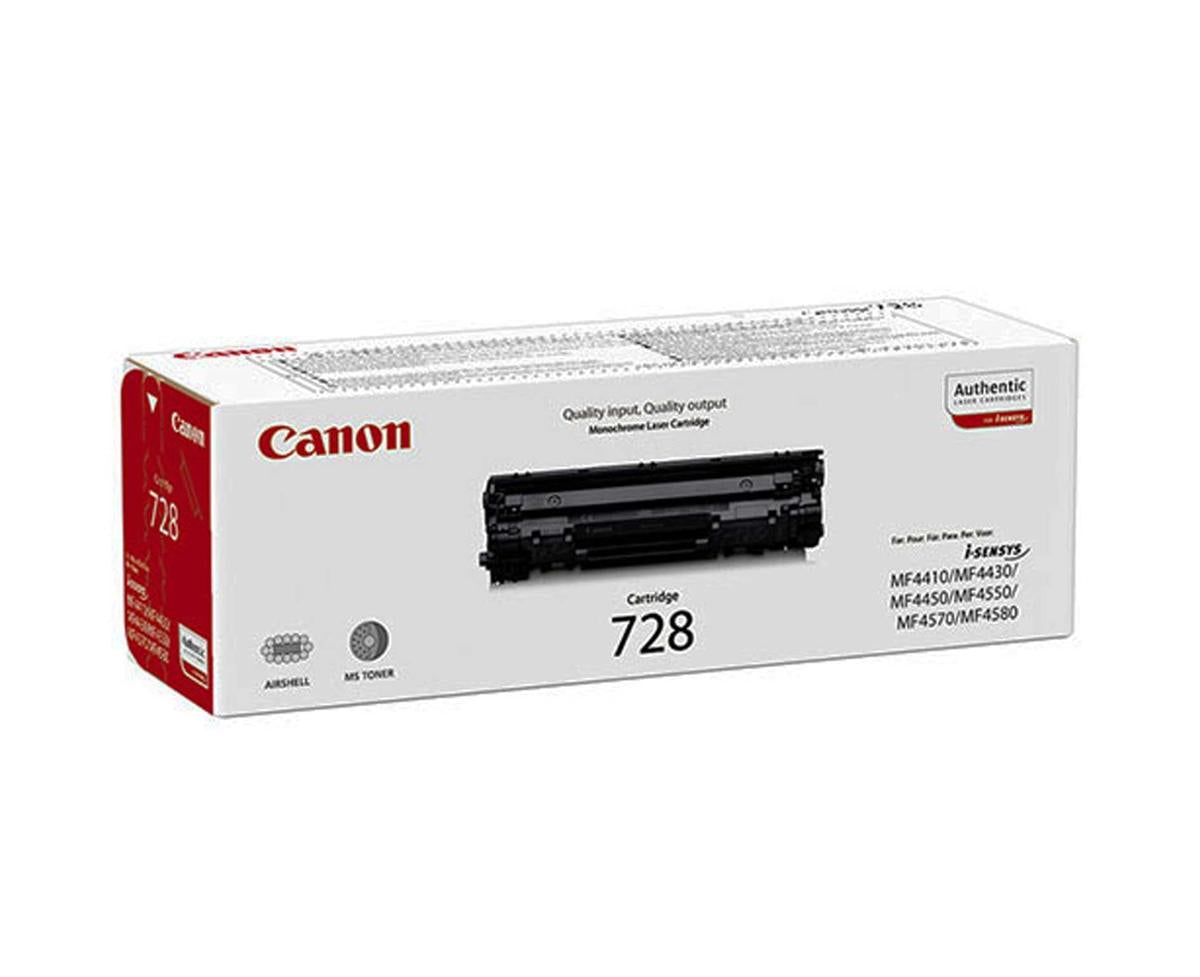 Canon 728B (3500B002) Cartouche de toner Noir authentique (TVA incluse)