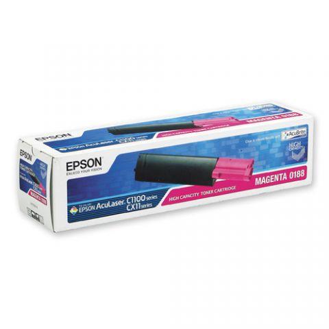 Epson S050188 (C13S050188) Cartouche de toner Magenta authentique (TVA incluse)