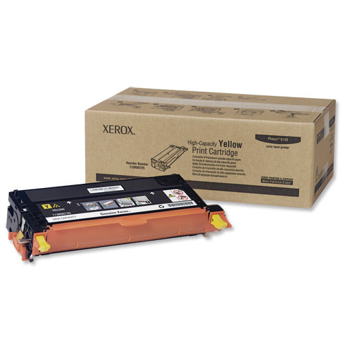 Xerox 113R00725 Cartouche de toner Jaune authentique (TVA incluse)