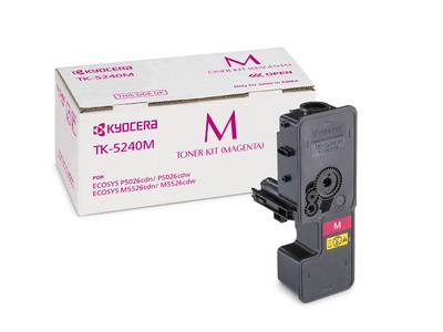 Kyocera TK-5240M (1T02R7BNL0) Cartouche de toner Magenta authentique (TVA incluse)