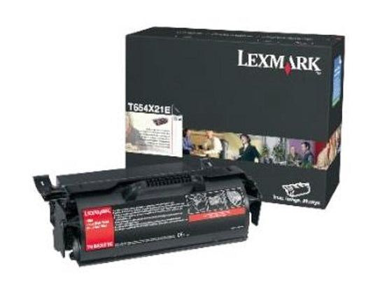 Lexmark T654X31E Cartouche de toner Noir authentique (TVA incluse)