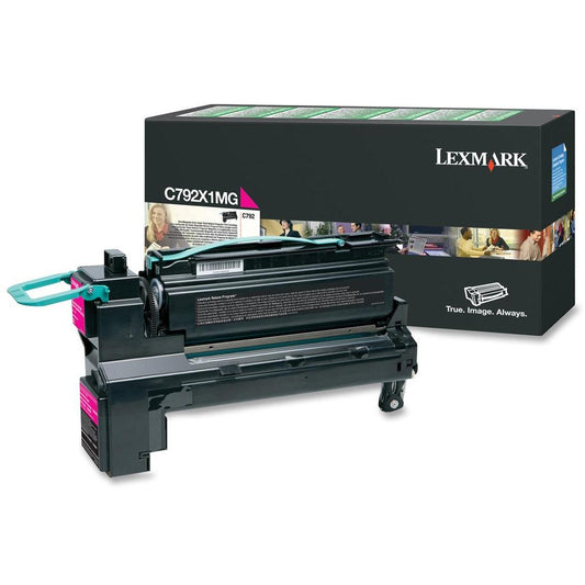 Lexmark C792X1MG Cartouche de toner Magenta authentique (TVA incluse)