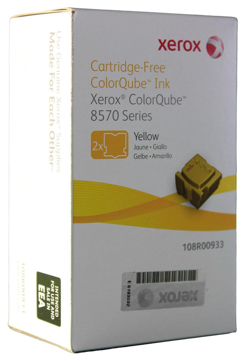 Xerox 108R00933 Encres Solides Jaune authentique (TVA incluse)