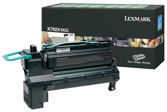 Lexmark X792X1KG Cartouche de toner Noir authentique (TVA incluse)