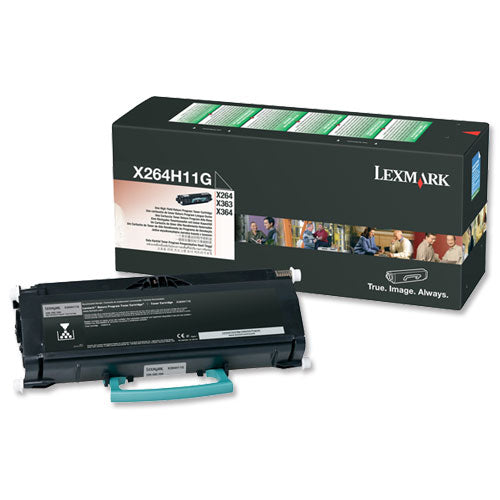 Lexmark X264H11G Cartouche de toner Noir authentique (TVA incluse)