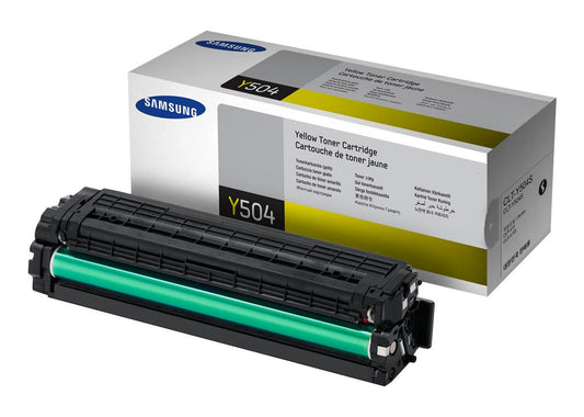 Samsung CLT-Y504S (SU502A) Cartouche de toner Jaune authentique (TVA incluse)