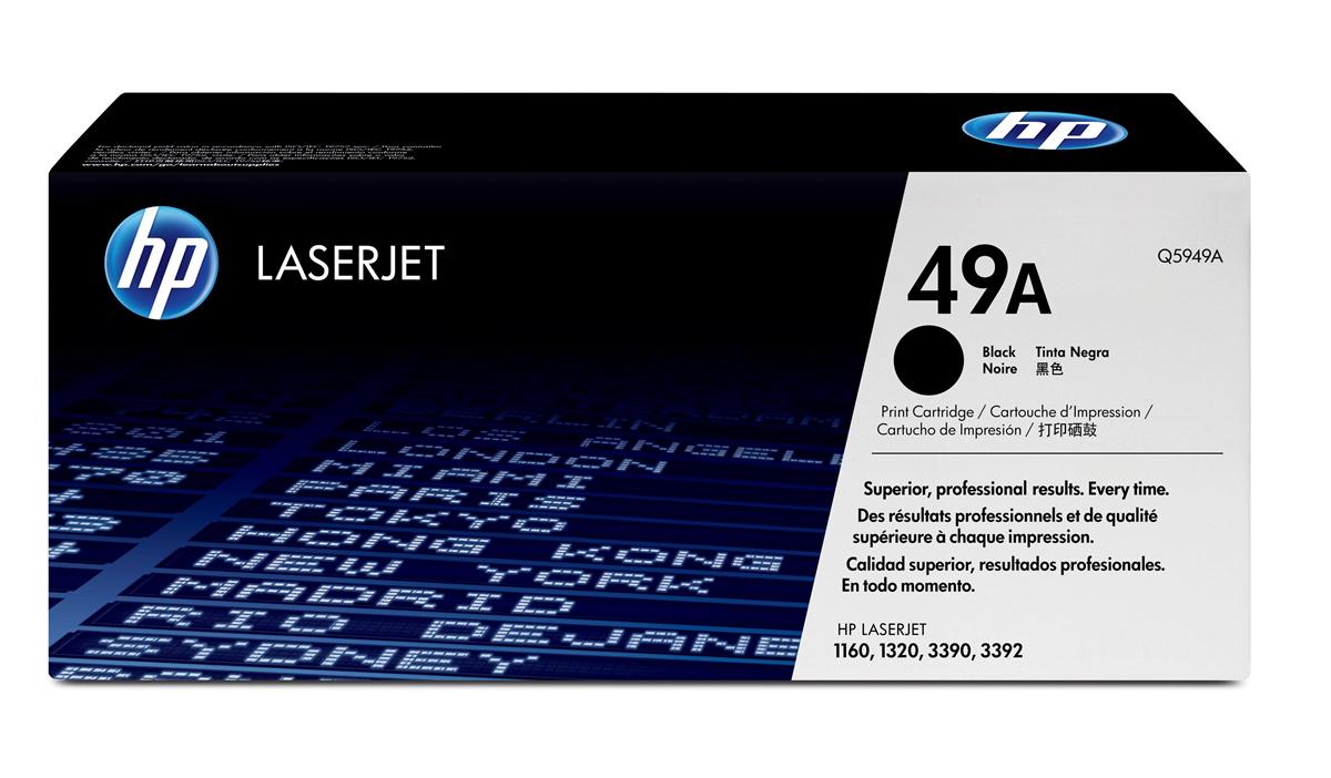 HP Q5949A (49A) Cartouche de toner Noir authentique (TVA incluse)