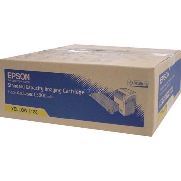 Epson S051128 (C13S051128) Cartouche de toner Jaune authentique (TVA incluse)