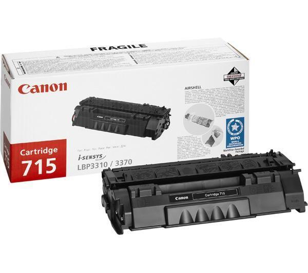 Canon 715B (1975B002AA) Cartouche de toner Noir authentique (TVA incluse)