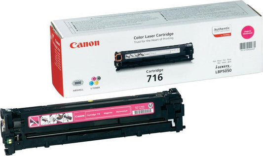 Canon 716M (1978B002) Cartouche de toner Magenta authentique (TVA incluse)