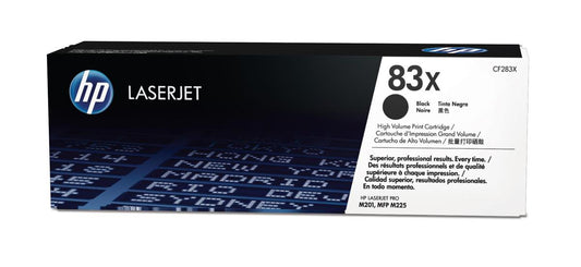 HP CF283X (83X) Cartouche de toner Noir authentique (TVA incluse)