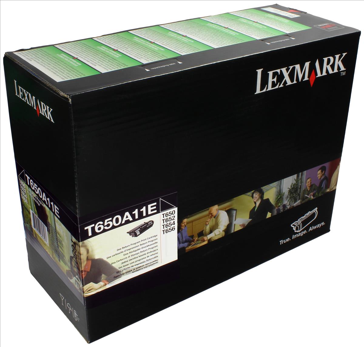 Lexmark T650A11E Cartouche de toner Noir authentique (TVA incluse)