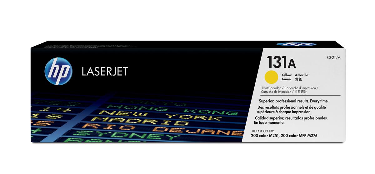 HP CF212A (131A) Cartouche de toner Jaune authentique (TVA incluse)