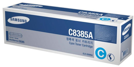 Samsung CLX-C8385A (SU579A) Cartouche de toner Cyan authentique (TVA incluse)