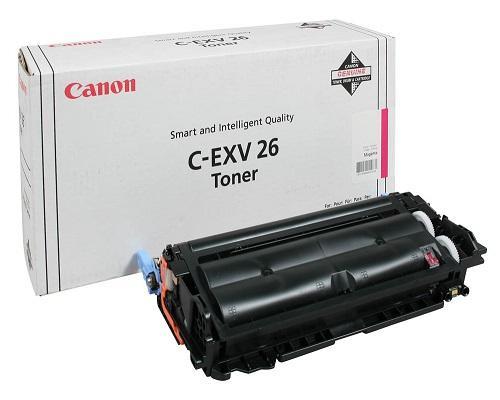 Canon C-EXV26M (1658B006) Cartouche de toner Magenta authentique (TVA incluse)