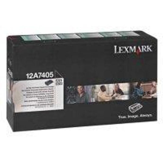 Lexmark 12A7405 Cartouche de toner Noir authentique (TVA incluse)