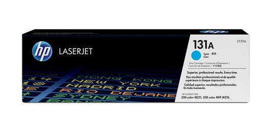 HP CF211A (131A) Cartouche de toner Cyan authentique (TVA incluse)