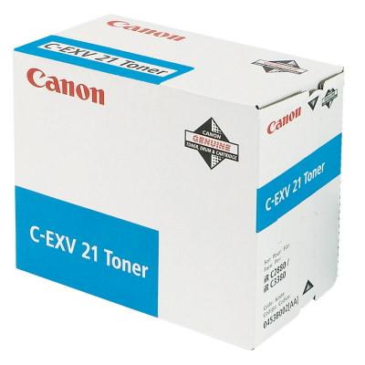 Canon C-EXV21C 0453B002AA (0453B002) Cartouche de toner Cyan authentique (TVA incluse)