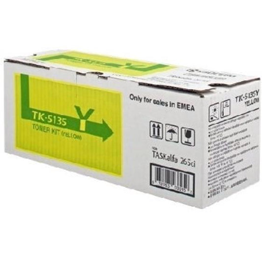 Kyocera TK-5135Y (1T02PAANL0) Cartouche de toner Jaune authentique (TVA incluse)