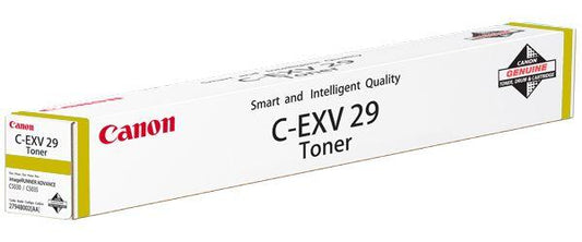 Canon C-EXV29Y (2802B002) Cartouche de toner Jaune authentique (TVA incluse)