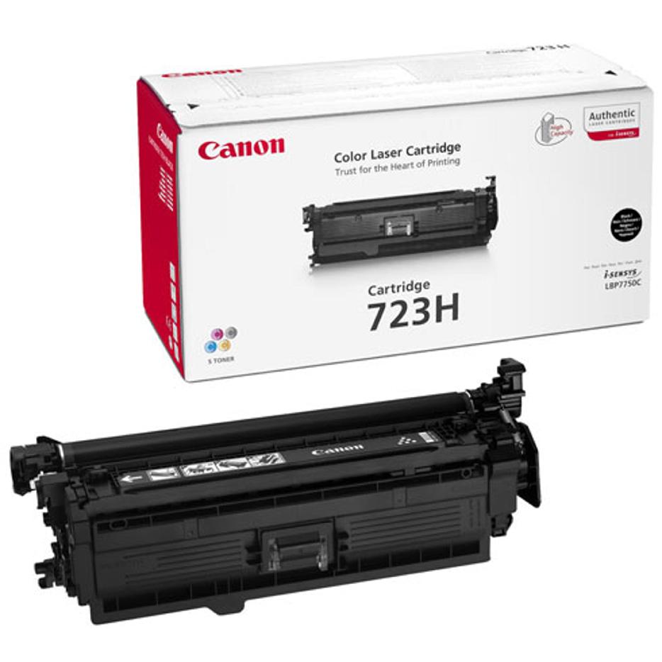 Canon 723H (2645B002) Cartouche de toner Noir authentique (TVA incluse)