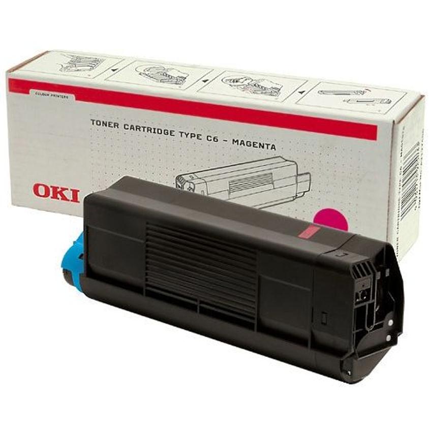 Oki 42804506 Cartouche de toner Magenta authentique (TVA incluse)