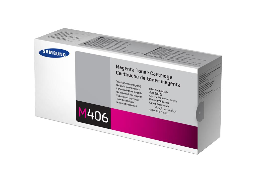 Samsung CLT-M406S (SU252A) Cartouche de toner Magenta authentique (TVA incluse)