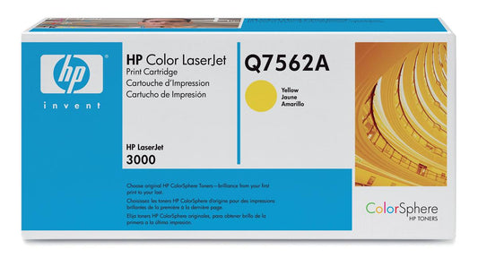 HP Q7562A (314A) Cartouche de toner Jaune authentique (TVA incluse)