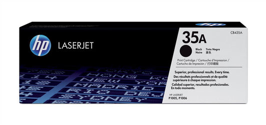 HP CB435A (35A) Cartouche de toner Noir authentique (TVA incluse)